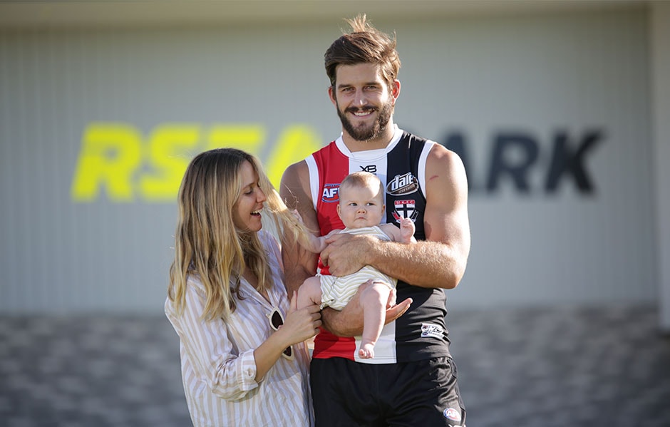 Brucearticle_h.jpg On the field, it was a tough 2018 for Josh Bruce. But off the field, it was one of the most special. - Josh Bruce